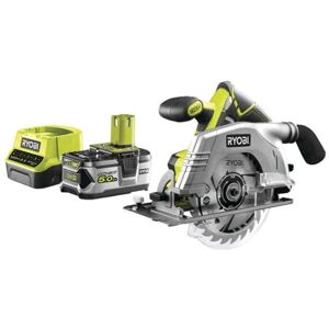 Scie circulaire RYOBI R18CS-0 - 18V, 1 batterie 5.0Ah, Chargeur rapide 2.0Ah Scie circulaire RYOBI R18CS-0 - 18V, 1 batterie 5.0Ah, Chargeur rapide 2.0Ah