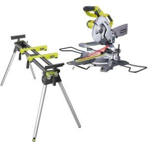 Ryobi Scie à onglets compacte - 1500W, 216mm, EMS216L - Outil électrique Ryobi Scie à onglets compacte - 1500W, 216mm, EMS216L - Outil électrique