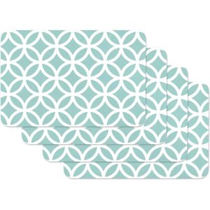 Venilia - Circle Mint - Plast - Serveset Venilia - Circle Mint - Plast - Serveset