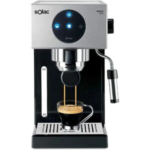 Solac - Machine À Expresso Gris Noir - 1.7L - 1050W Solac - Machine À Expresso Gris Noir - 1.7L - 1050W