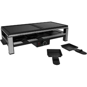 Cecotec - Raclette 8P 2000W - Gris-Noir - Antiadhésif - Raclette Grill - Publicité Cecotec - Raclette 8P 2000W - Gris-Noir - Antiadhésif - Raclette Grill - Publicité