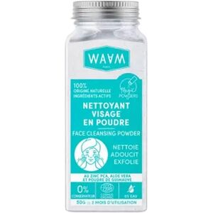 Waam Magic Powders Nettoyant Visage Bio - Exfoliation Douce - Publicité Waam Magic Powders Nettoyant Visage Bio - Exfoliation Douce - Publicité
