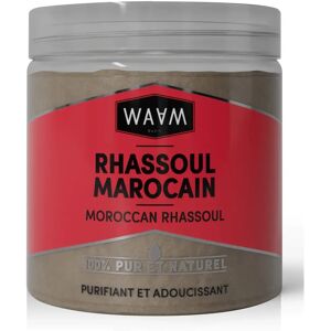 Waam - Rhassoul Marocain Purifiant et Adoucissant - 250 g - Publicité Waam - Rhassoul Marocain Purifiant et Adoucissant - 250 g - Publicité