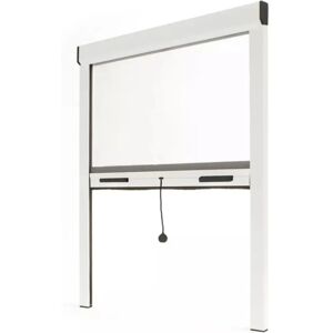 Moustiquaire enroulable en aluminium blanc AvosDim - 1000x1600mm - Publicité Moustiquaire enroulable en aluminium blanc AvosDim - 1000x1600mm - Publicité
