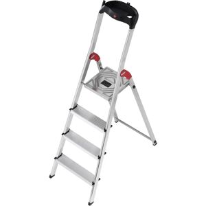 Hailo Modello 8504-001 Scala leggera a 4 gradini - Scala a mano Hailo Modello 8504-001 Scala leggera a 4 gradini - Scala a mano