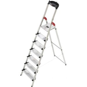 Échelle en aluminium Hailo XXL - 7 marches, Extra large, Antidérapante - Publicité Échelle en aluminium Hailo XXL - 7 marches, Extra large, Antidérapante - Publicité