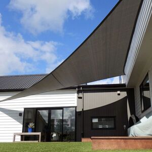 SUNNY INCH - Shade Sail 3x4x5m - Gris ardoise - 220 g/m² - Sonnensegel - Publicité SUNNY INCH - Shade Sail 3x4x5m - Gris ardoise - 220 g/m² - Sonnensegel - Publicité