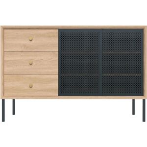 Buffet Gabin Hartô - Chêne Naturel et Gris Ardoise - Design Scandinave - Publicité Buffet Gabin Hartô - Chêne Naturel et Gris Ardoise - Design Scandinave - Publicité
