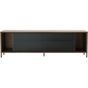 Hartô Gabin Buffet - 162cm - Gris - Mélange bois et acier - Publicité Hartô Gabin Buffet - 162cm - Gris - Mélange bois et acier - Publicité