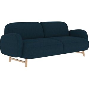 Hartô - Auguste - tissu bleu cobalt - 3 places - Sofa - Publicité Hartô - Auguste - tissu bleu cobalt - 3 places - Sofa - Publicité