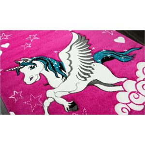 Tapis Licorne Rose 160x230 - Tapis - Publicité Tapis Licorne Rose 160x230 - Tapis - Publicité