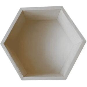 Étagère hexagonale en bois beige Artemio - Étagère - Publicité Étagère hexagonale en bois beige Artemio - Étagère - Publicité