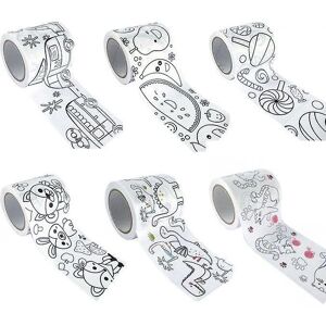 Graine Créative 6 duże taśmy malarskie - Masking tape Graine Créative 6 duże taśmy malarskie - Masking tape