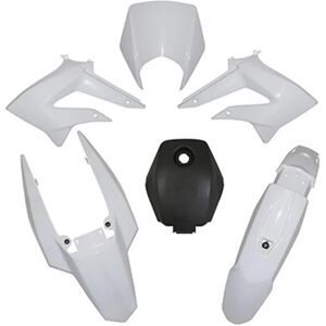 Kit de Carrosserie Blanc P2R pour Derbi 50 Senda DRD 2011 - Publicité Kit de Carrosserie Blanc P2R pour Derbi 50 Senda DRD 2011 - Publicité