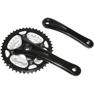 Aluminum Mountain Bike Crankset - 3 Chainrings - 170mm - 9V Compatible Aluminum Mountain Bike Crankset - 3 Chainrings - 170mm - 9V Compatible