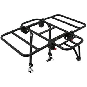 Bike Front Rack - Foldable Side Platform - Black Bike Front Rack - Foldable Side Platform - Black