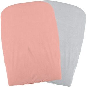 Lot de 2 housses pour matelas à langer Domiva - Polycoton - Oeko-Tex - Rose 50x75cm - Publicité Lot de 2 housses pour matelas à langer Domiva - Polycoton - Oeko-Tex - Rose 50x75cm - Publicité