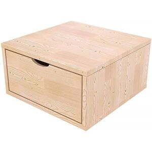 ABC MEUBLES Cube de rangement en bois Naturel - Type de rangement - Publicité ABC MEUBLES Cube de rangement en bois Naturel - Type de rangement - Publicité