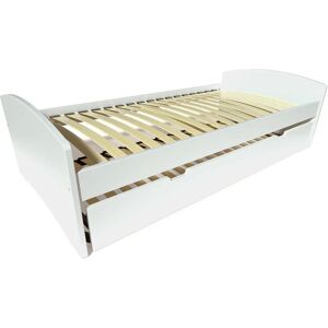 ABC MEUBLES Weiß 90x190 Ausziehbett - Bett ABC MEUBLES Weiß 90x190 Ausziehbett - Bett