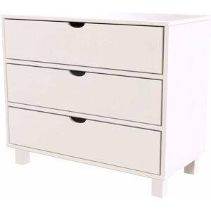 ABC MEUBLES Holzkommode 3 Schubladen - Schlafzimmer Möbel ABC MEUBLES Holzkommode 3 Schubladen - Schlafzimmer Möbel