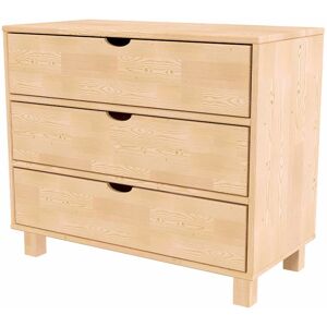 ABC MEUBLES Comò Legno 3 Cassetti Cube ABC MEUBLES Comò Legno 3 Cassetti Cube