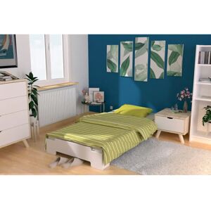 ABC MEUBLES Letto Impilabile 90x200 - Legno Massiccio ABC MEUBLES Letto Impilabile 90x200 - Legno Massiccio