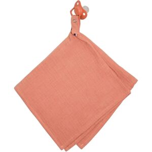 Sevira Kids Gaze de Coton Terracotta - Doudou Bébé - Orange - 40cm - Publicité Sevira Kids Gaze de Coton Terracotta - Doudou Bébé - Orange - 40cm - Publicité