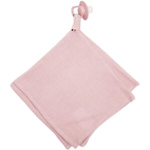 Sevira Kids Jeanne Rose Gaze de Coton Lange - Attache Tétine - Cadeau Bébés - Publicité Sevira Kids Jeanne Rose Gaze de Coton Lange - Attache Tétine - Cadeau Bébés - Publicité