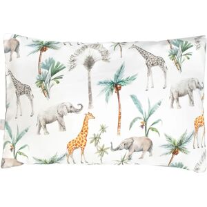 Sevira Kids - Housse d'oreiller Safari Réversible en Coton - Vert De Gris - 60x40cm - Publicité Sevira Kids - Housse d'oreiller Safari Réversible en Coton - Vert De Gris - 60x40cm - Publicité