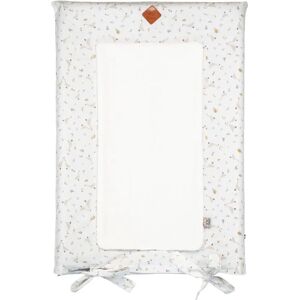 Housse de Matelas à Langer Beige Sevira Kids - Motif floral et oies - Publicité Housse de Matelas à Langer Beige Sevira Kids - Motif floral et oies - Publicité