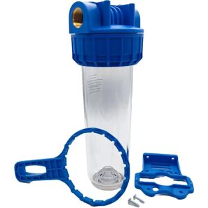 Boîtier de Filtre à Eau Portable TOODO - 93/4 pouces, Laiton, Transparent - Filtre d'eau domestique - Publicité Boîtier de Filtre à Eau Portable TOODO - 93/4 pouces, Laiton, Transparent - Filtre d'eau domestique - Publicité