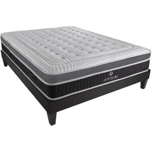 Hypsom Elegance Gris Matelas à mémoire + Sommier 180x200cm - Publicité Hypsom Elegance Gris Matelas à mémoire + Sommier 180x200cm - Publicité