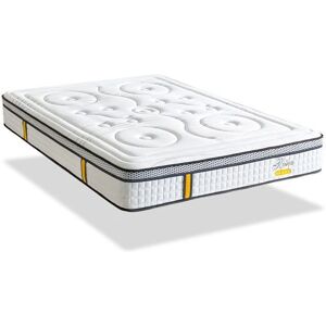 Matelas Bellecour Reina 2.0 180x200cm - Ressorts ensachés & Mémoire de forme - Publicité Matelas Bellecour Reina 2.0 180x200cm - Ressorts ensachés & Mémoire de forme - Publicité