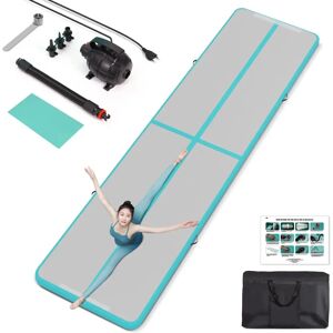 Todeco Tapis de Gymnastique - Airtrack Gonflable 10cm - Intérieur/Extérieur - Publicité Todeco Tapis de Gymnastique - Airtrack Gonflable 10cm - Intérieur/Extérieur - Publicité
