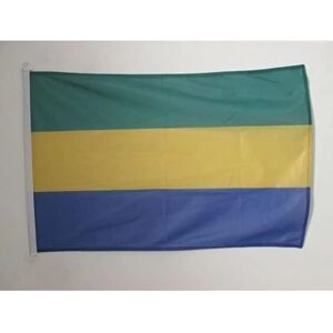 Az Flag - Gabon Flag - 90x60 cm - Outdoor - Flag - Publicité Az Flag - Gabon Flag - 90x60 cm - Outdoor - Flag - Publicité