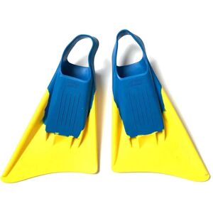 Fins Asymétriques Jaune et Bleu Rip - Fins de Surf - Publicité Fins Asymétriques Jaune et Bleu Rip - Fins de Surf - Publicité