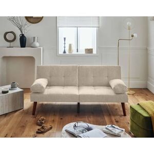 Best Mobilier Philae Canapé - Velours, 2 Places, Convertible - Publicité Best Mobilier Philae Canapé - Velours, 2 Places, Convertible - Publicité