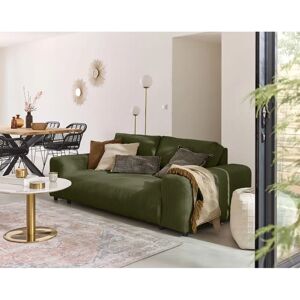 Canapé en Velours Garance - 3 Places, Vert, Lisa Design - Publicité Canapé en Velours Garance - 3 Places, Vert, Lisa Design - Publicité