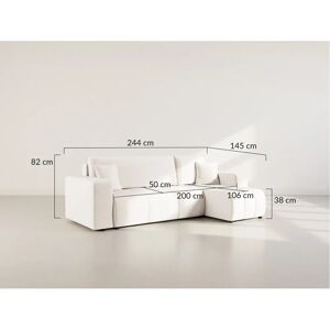 Best Mobilier Nicole Canapé d'angle réversible - Canapé - Publicité Best Mobilier Nicole Canapé d'angle réversible - Canapé - Publicité