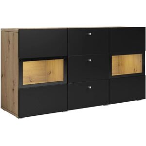 PETITS-MEUBLES - Bufé Sloan - 2 Puertas, 3 Cajones, LED PETITS-MEUBLES - Bufé Sloan - 2 Puertas, 3 Cajones, LED