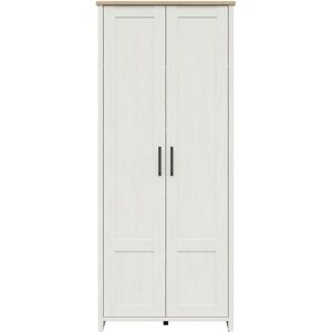 PETITS-MEUBLES Armario Aksel 2 Puertas Blanco PETITS-MEUBLES Armario Aksel 2 Puertas Blanco