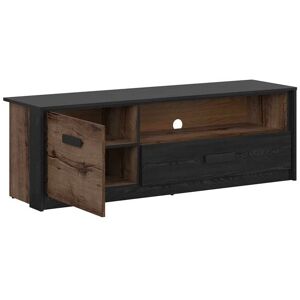 PETITS-MEUBLES Mueble TV Romane - 150cm, Madera, Cierre Silencioso PETITS-MEUBLES Mueble TV Romane - 150cm, Madera, Cierre Silencioso