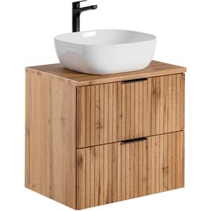 PETITS-MEUBLES Adriel Madera Mueble lavabo suspendido - 60cm PETITS-MEUBLES Adriel Madera Mueble lavabo suspendido - 60cm
