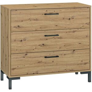 PETITS-MEUBLES Cómoda de madera Liora 3 cajones - Muebles Chester PETITS-MEUBLES Cómoda de madera Liora 3 cajones - Muebles Chester