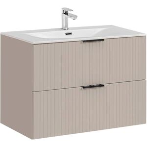 Conjunto de muebles de baño Adriel Cachemira colgado en la pared - 80cm Conjunto de muebles de baño Adriel Cachemira colgado en la pared - 80cm