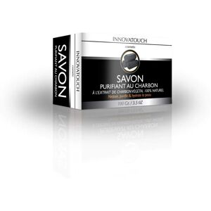 Savon purifiant au charbon - Soins de la peau - Publicité Savon purifiant au charbon - Soins de la peau - Publicité