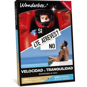 Wonderbox Velocidad o Tranquilidad Caja Regalo Wonderbox Velocidad o Tranquilidad Caja Regalo