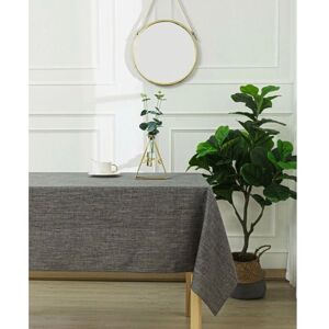UNIVERS DECOR Nappe Rectangulaire Anthracite - Type de Table - Publicité UNIVERS DECOR Nappe Rectangulaire Anthracite - Type de Table - Publicité