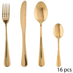 Secret de Gourmet 16-Teiliges Goldbesteck-Set Secret de Gourmet 16-Teiliges Goldbesteck-Set