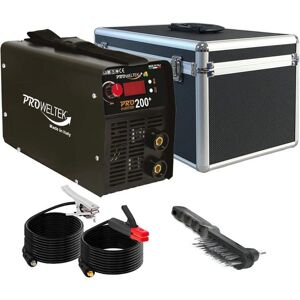 Saldatrice inverter PRO200+ Proweltek - Affichage numérique, 200A, 3 ans de garantie - Publicité Saldatrice inverter PRO200+ Proweltek - Affichage numérique, 200A, 3 ans de garantie - Publicité